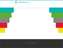 Tablet Screenshot of hdhwines.com